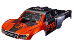 TRX6849-FOX Karo Slash VXL Fox Clipless TRAXXAS